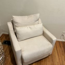 Upholstered Chair With Storage 
