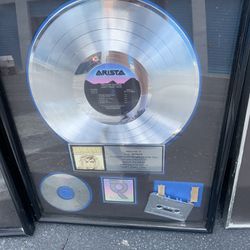 Platinum And Gold Records Framed! 