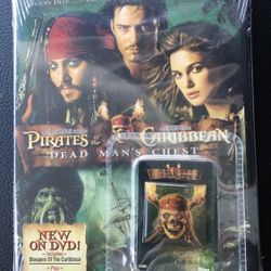 Pirates of the Caribbean: Dead Mans Chest DVD Plus Gift -NEW 