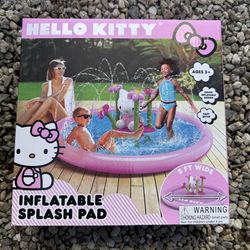 Hello kitty pool sprinkler