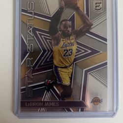 2021 Panini Lebron James Elite Star Status Card #23 With Sleeve