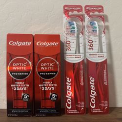 Colgate Pro Toothpaste Toothbrush Bundle