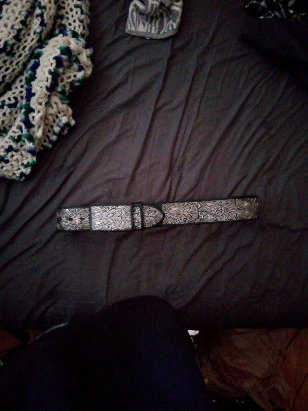 Cinto Piteado De Plata