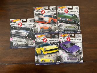Hot Wheels Japan Historics 2 set Of 5 JDM