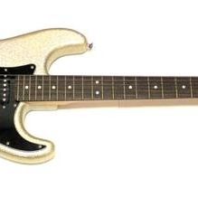 Squier Standard Series Silver Sparkle Stratocaster