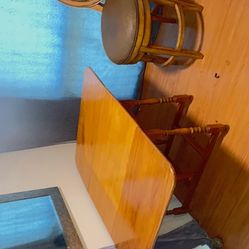 Mid 1800s drop leaf table from England