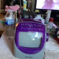 Spectra 5 “ Black & White Tv White Am Fm Radio