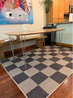 Mid Century Wood Dining table