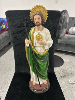 San Judas Tadeo Statue Estatua 24"Inches Tall - 2 Feet Saint Jude Regular High Quality
