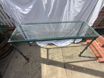 Glass table