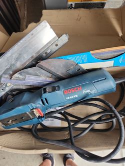 Bosch fine cut power flush cut saw and various blades