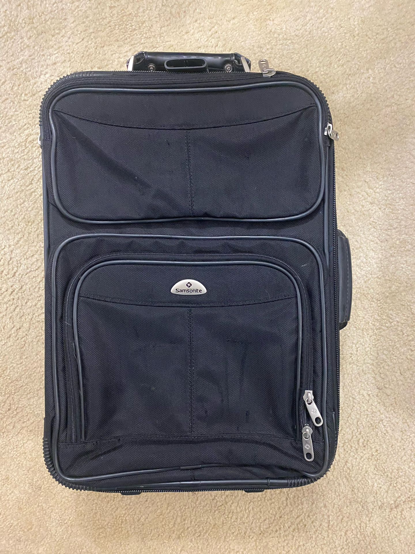 Black Samsonite Luggage (Carry On Size)