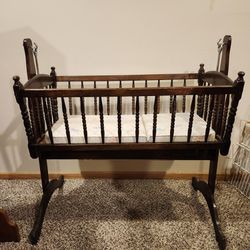 Antique Baby Cradle