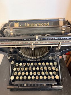Antique Underwood Typewriter