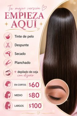 Tinte de pelo y +