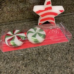 Peppermint Candy Candles