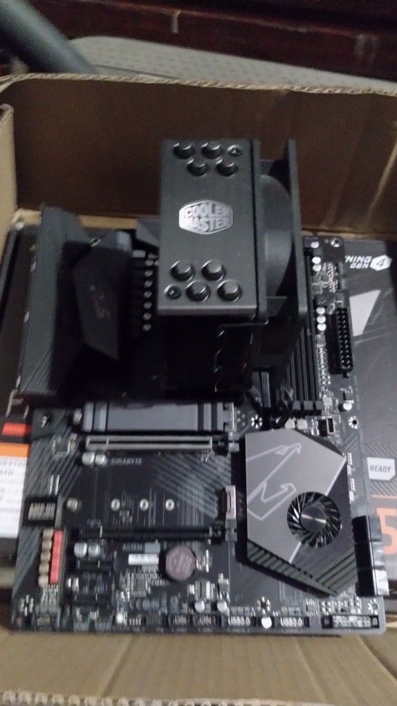 Ryzen 5 5600X With Cooler And X570 Motherboard Gaming PC Parts