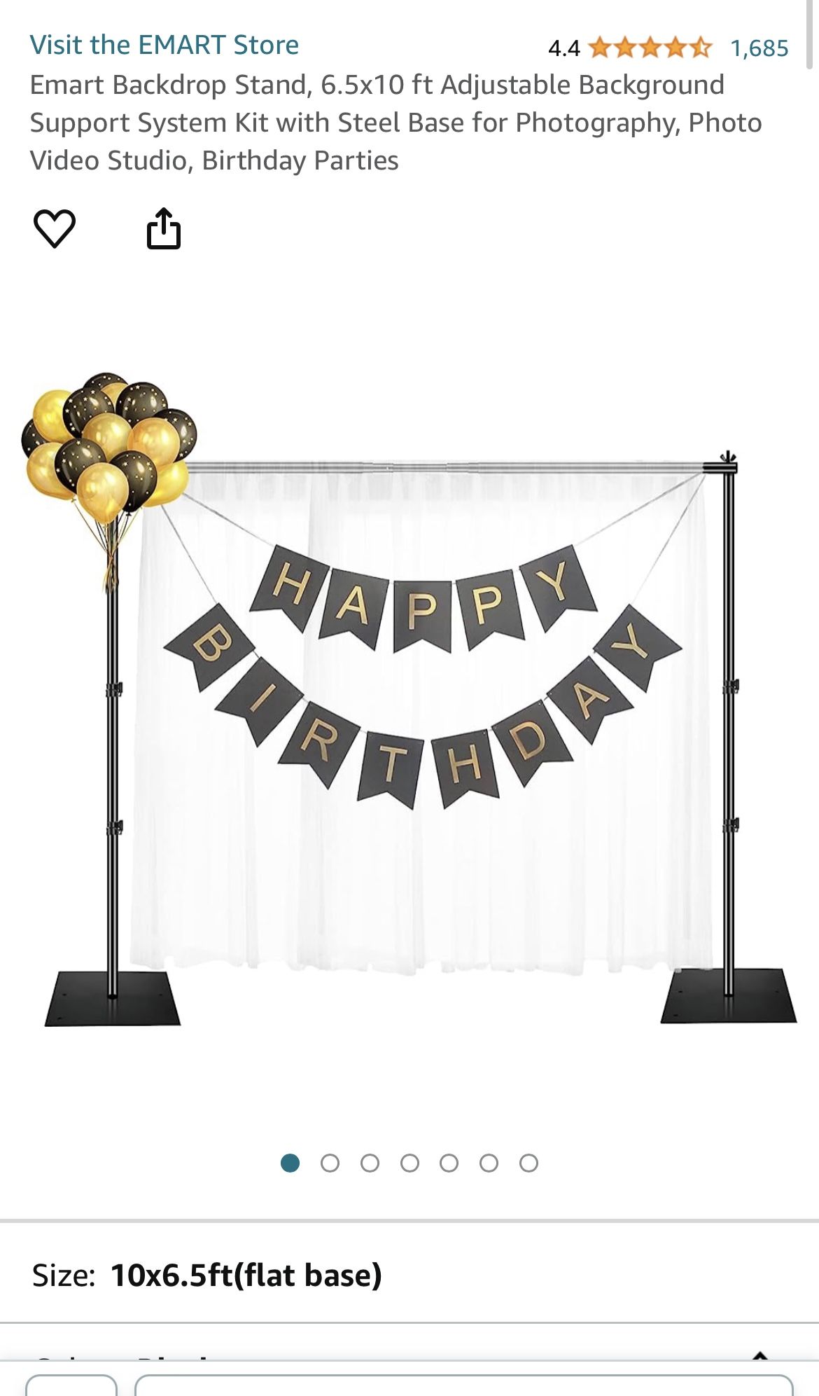 Used Back Drop Stand
