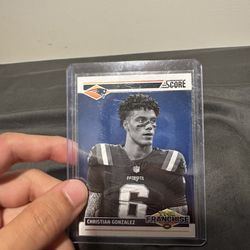 Christian Gonzalez The Franchise 2024 Panini Score Football