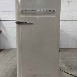 Vintage Working Kelvinator 1954 40th Anniversary Refrigerator Fridge & Freezer # VND-R Made In Detroit USA - Mid Century Appliances - WORKS! 