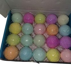 Natural Scented Bath Bombs 20 Pcs