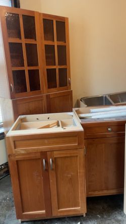 Kitchen cabinets