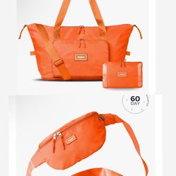 Foldie bag With Fanny Pack Bundle