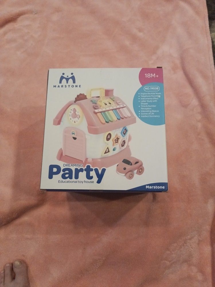 New Opened Box, Toddler Educational Toy House