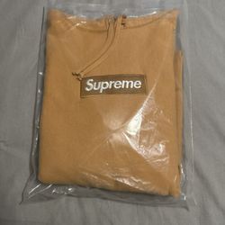 Authentic Mustard Supreme Hoodie 2021
