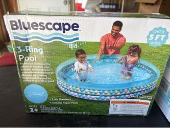 New three ring kids pool