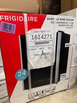 Figidaire 24 -Bottles Black Freestandingi Indoor Wine Cooler FRWW2432AV
