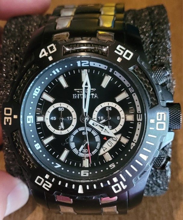 Invicta Pro Diver Chronograph Black Dial Men's Watch 26745