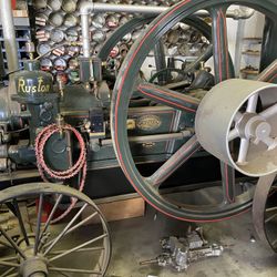 Antique Ruston Hornsby Gas Over Diesel Engine