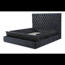 Queen bed frame