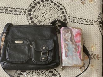 Wallet and crossbody bag