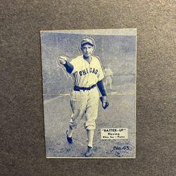 Vintage,  Rare 1934 Batter-up #43 Joe Heving 