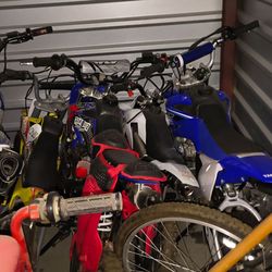Dirt bikes for sale  everything must go cleaning out my storage unit