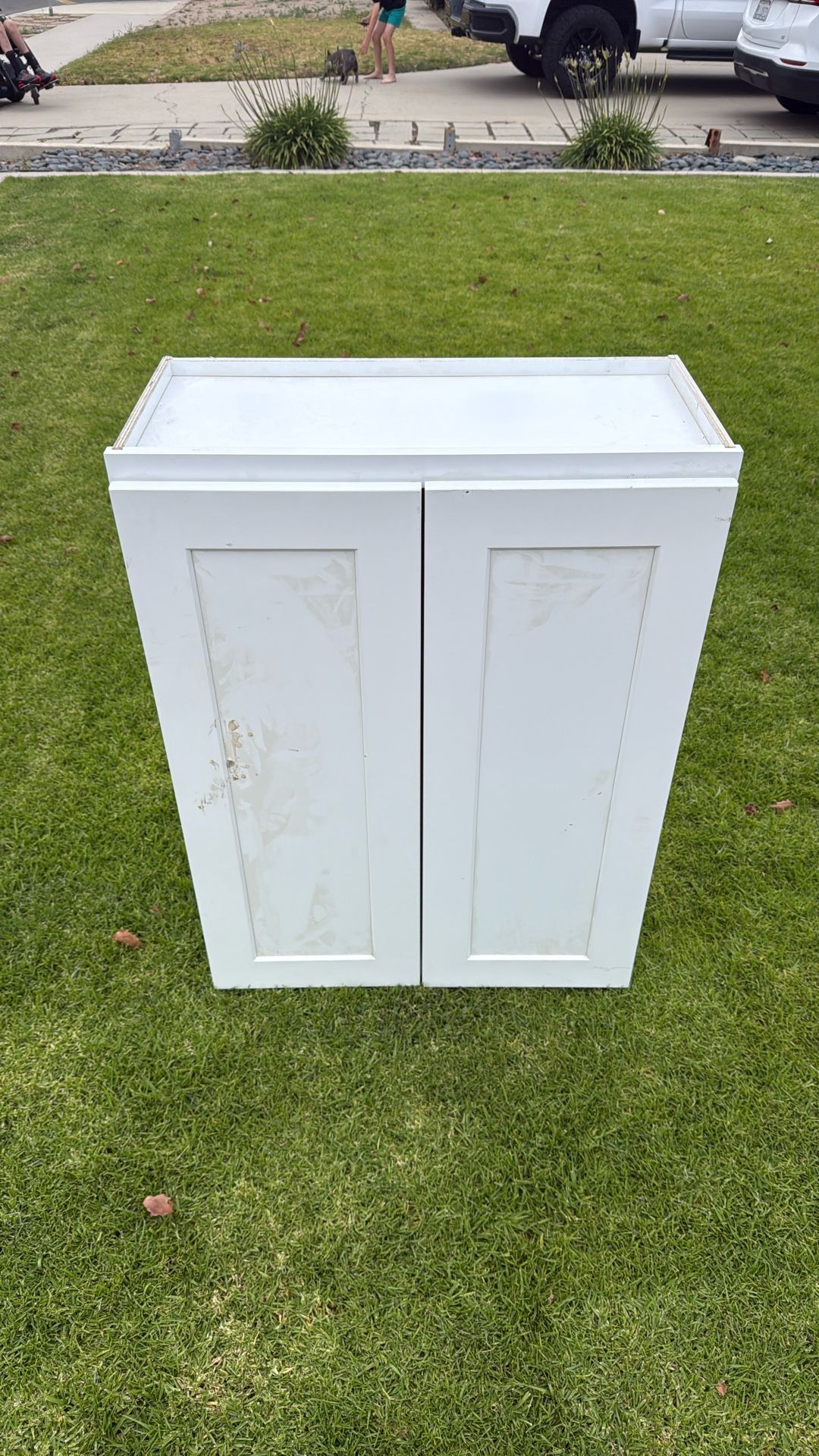 White Cabinets Brand New