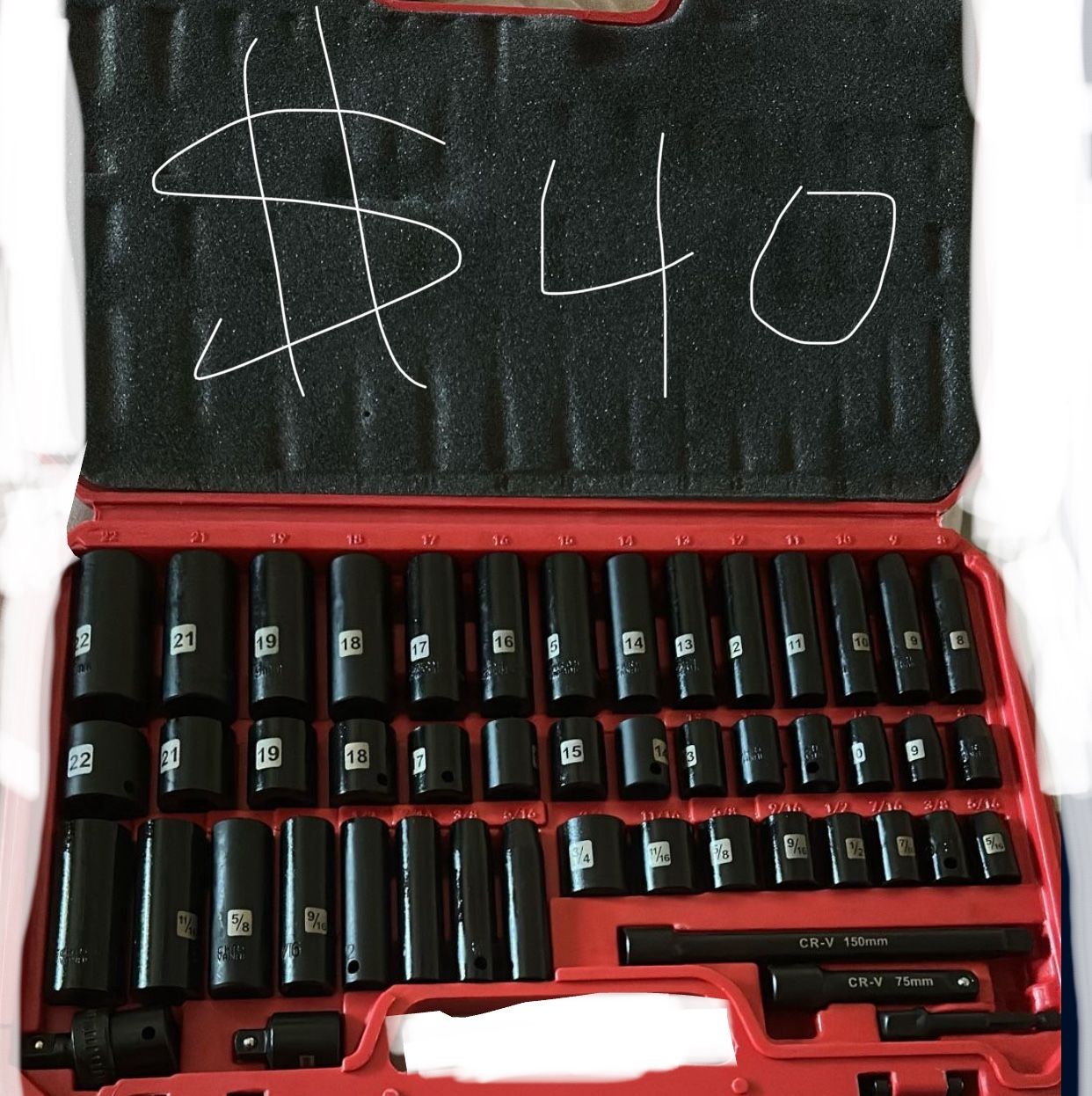 3/8 Socket Set sorry sold out at the moment