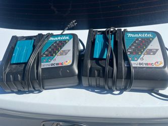 #2 Makita DC18RC Charger’s
