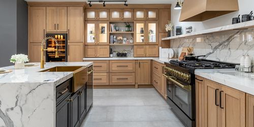 Kitchen cabinets