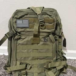 45L Olive Green Backpack