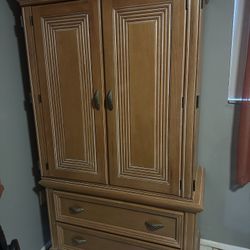 Wood Armoire