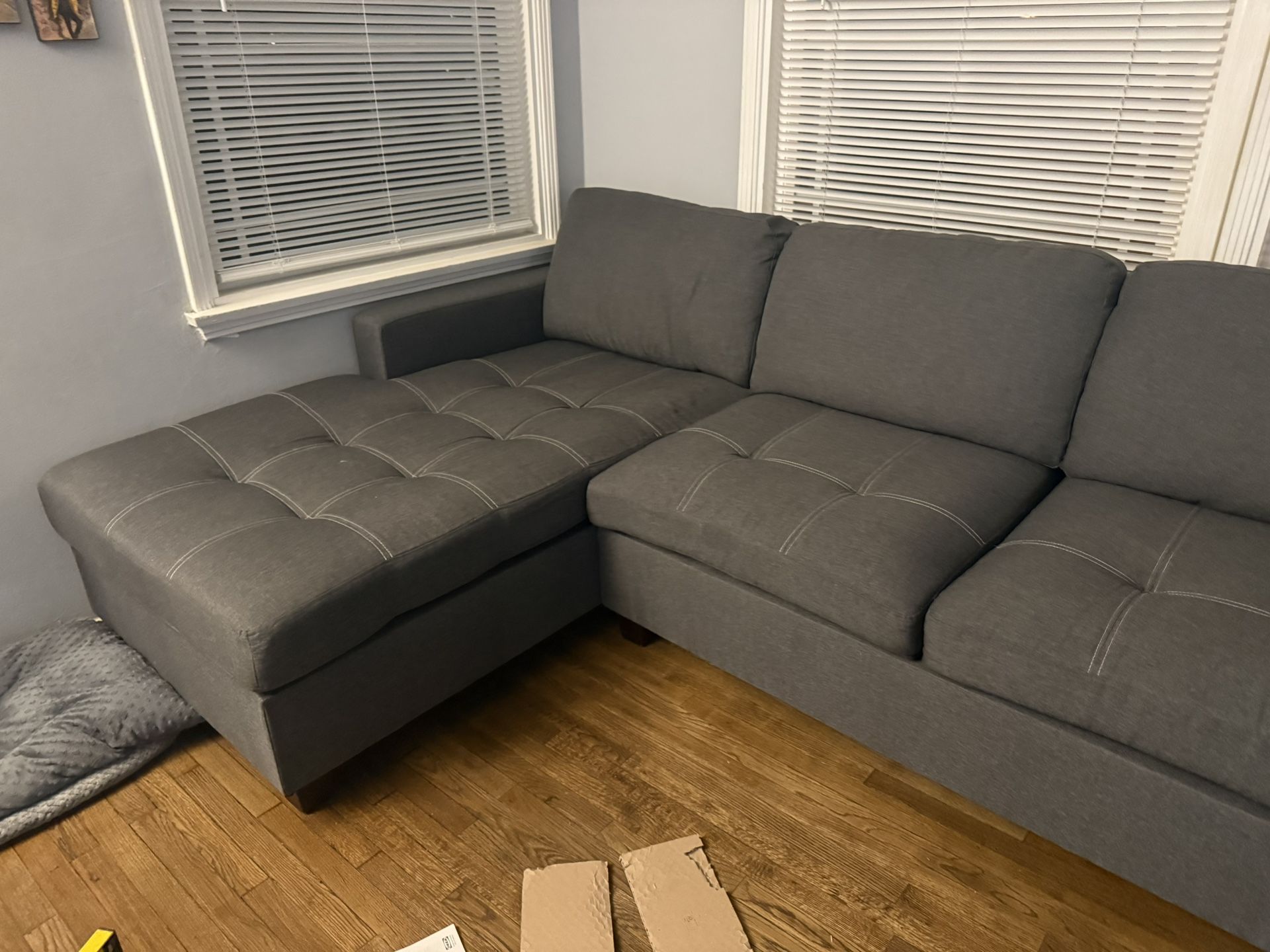 Granvia Taupe Boucle Modular Sofa, 5-Seater Grand L-Shaped  L Shape Sofa 