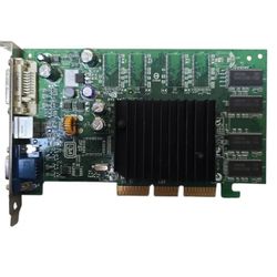 Dell Nvidia CN#0G0001-44571 VGA/DVI/S-Video 128MB AGP Video Graphics Card