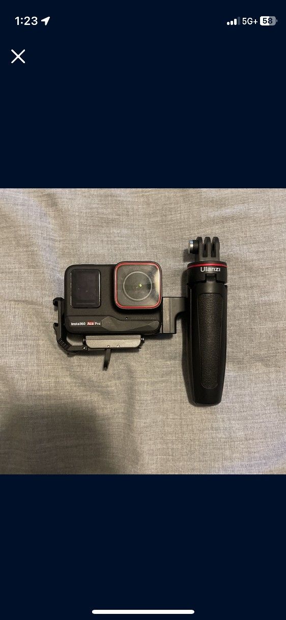 Insta360 Ace Pro Action Camera 4k W/ Accessories