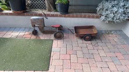 BMC Pedal Tractor with Trailer