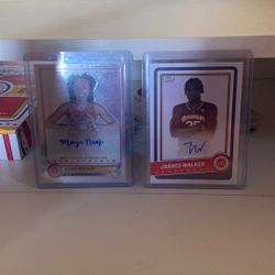 Jarace Walker Signed Card From 2022 Mcdonald’s All American Maya NNAJI McDonald’s all American card from 2022