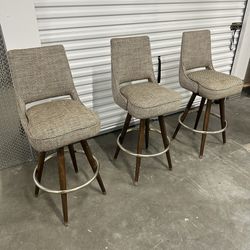 MCM Swivel Barstools -Delivery Available