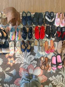 Large Lot of Women's Shoes – 25+ Pairs